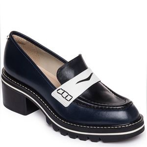 Bernardo Selma Leather Loafer Pump